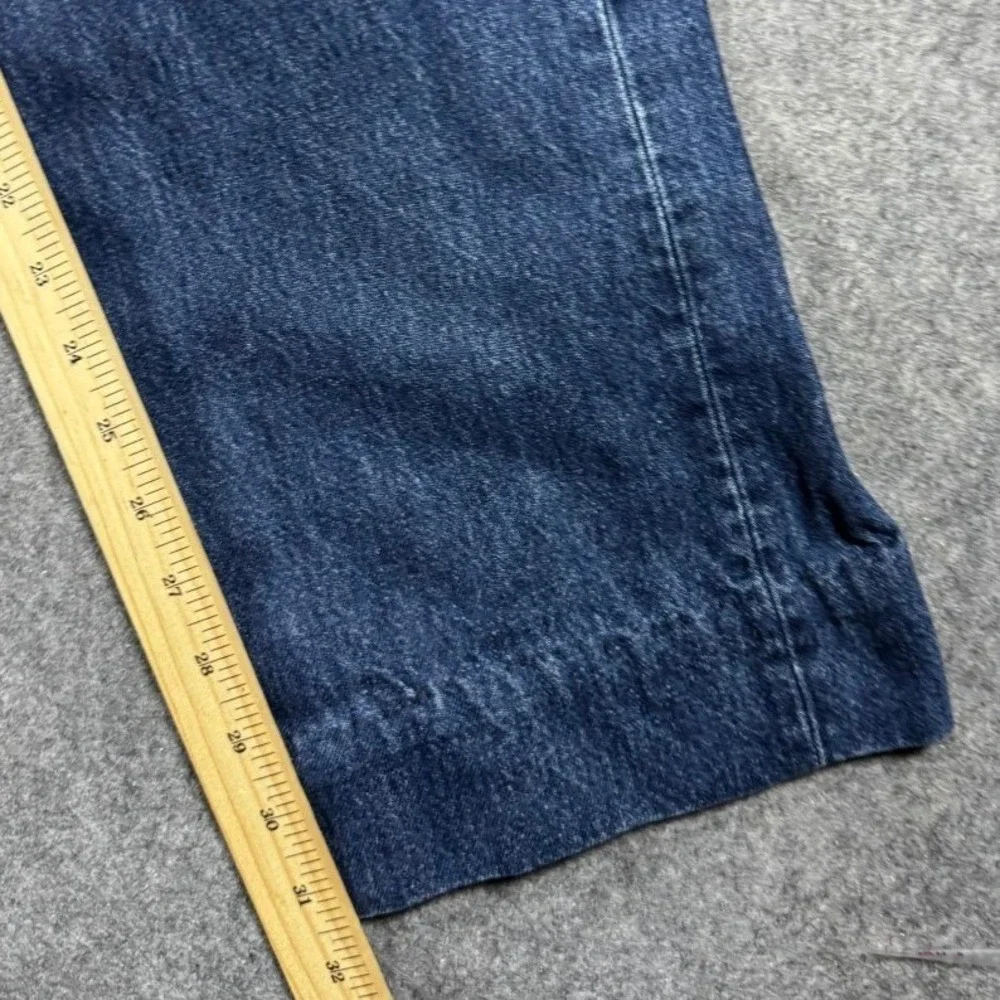VTG Levis 501 Mens Straight Leg Blue Denim Jeans 32x32 Medium Wash USA Made 90s‎